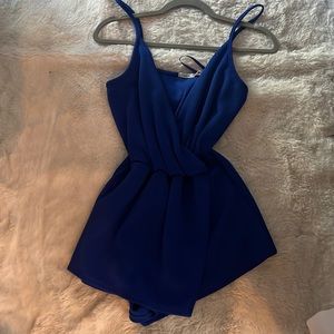 Blue romper